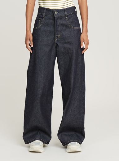 Skater Long Pocket High Loose Jeans